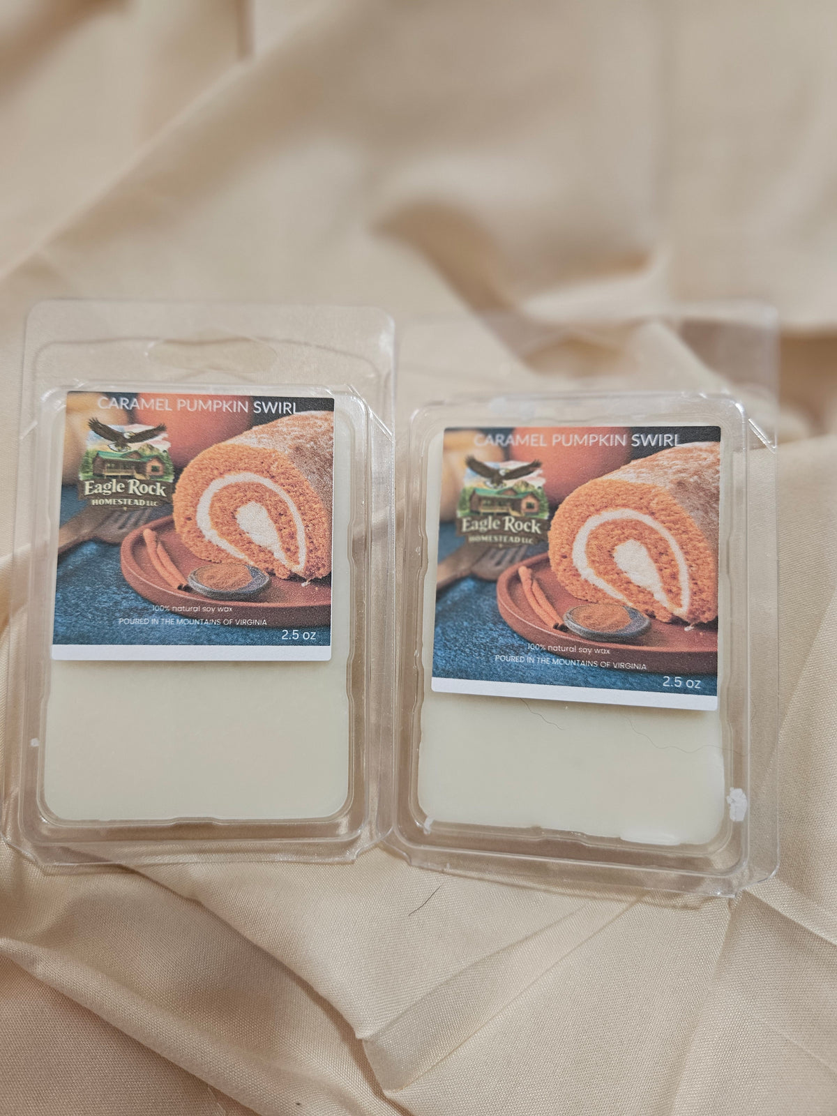 Caramel Pumpkin Swirl Wax Melts – 2.5 oz