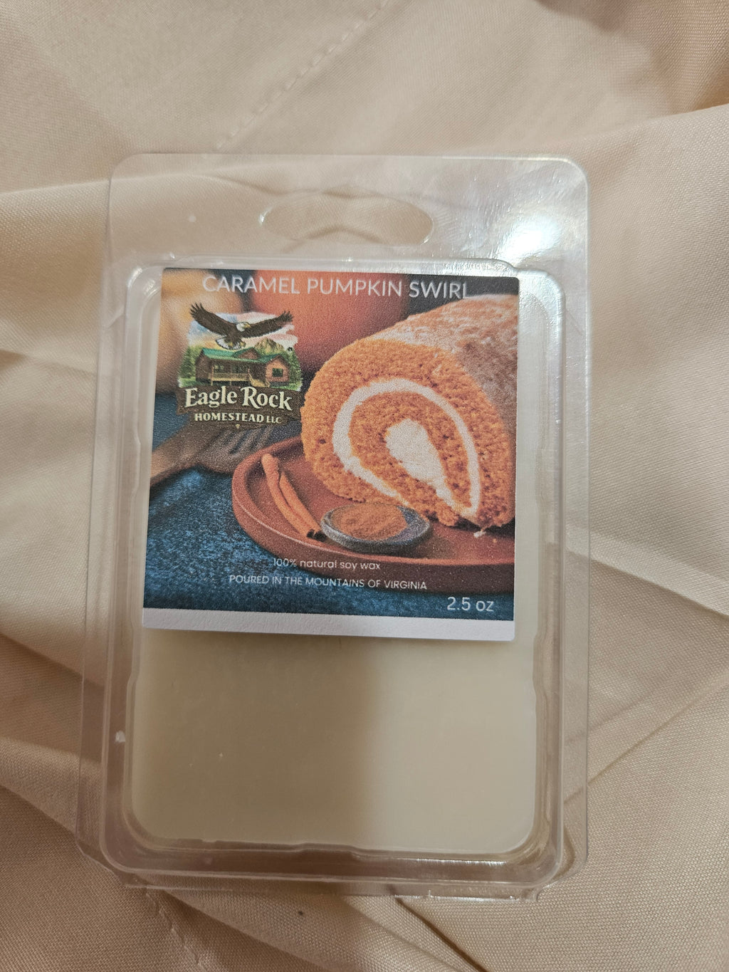Caramel Pumpkin Swirl Wax Melts – 2.5 oz