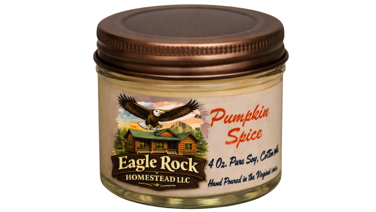 Pumpkin Spice – 4 oz Pure Soy Candle