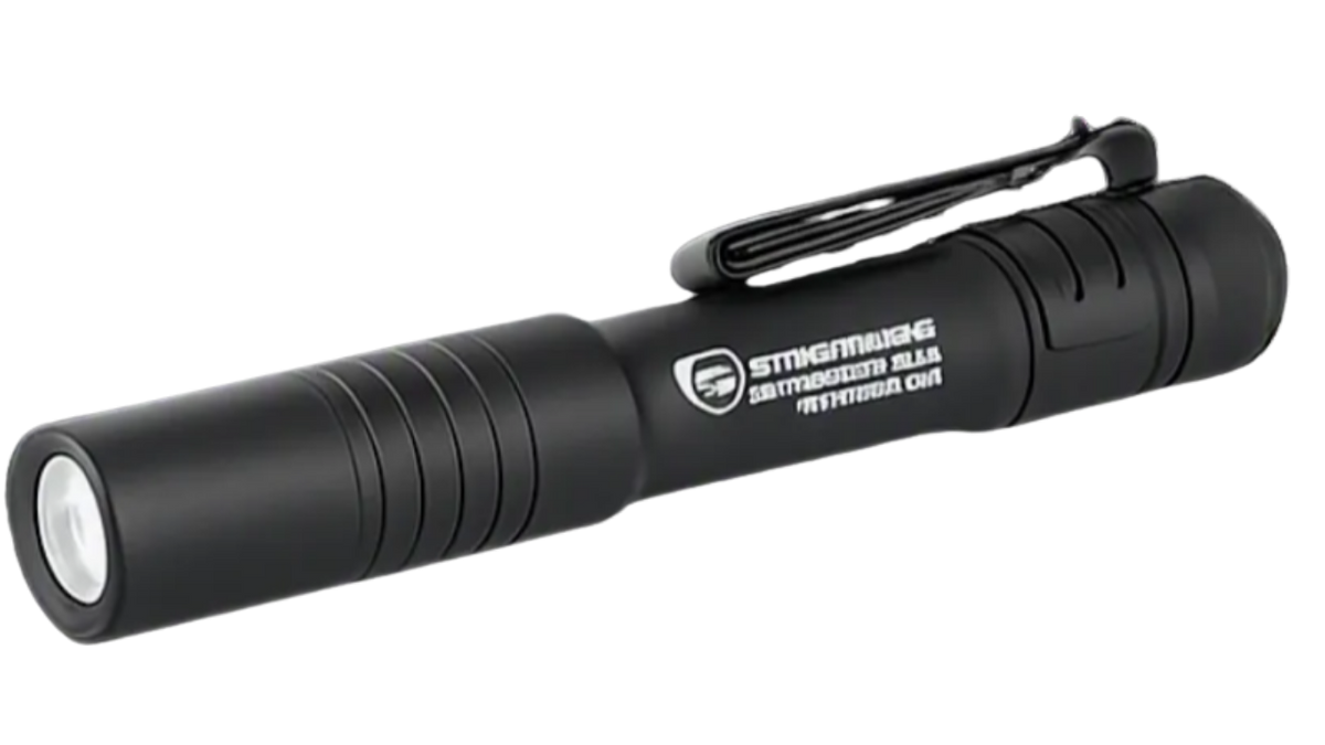 Streamlight, Microstream, Flashlight, 250 Lumens, USB Charging Cord, Black